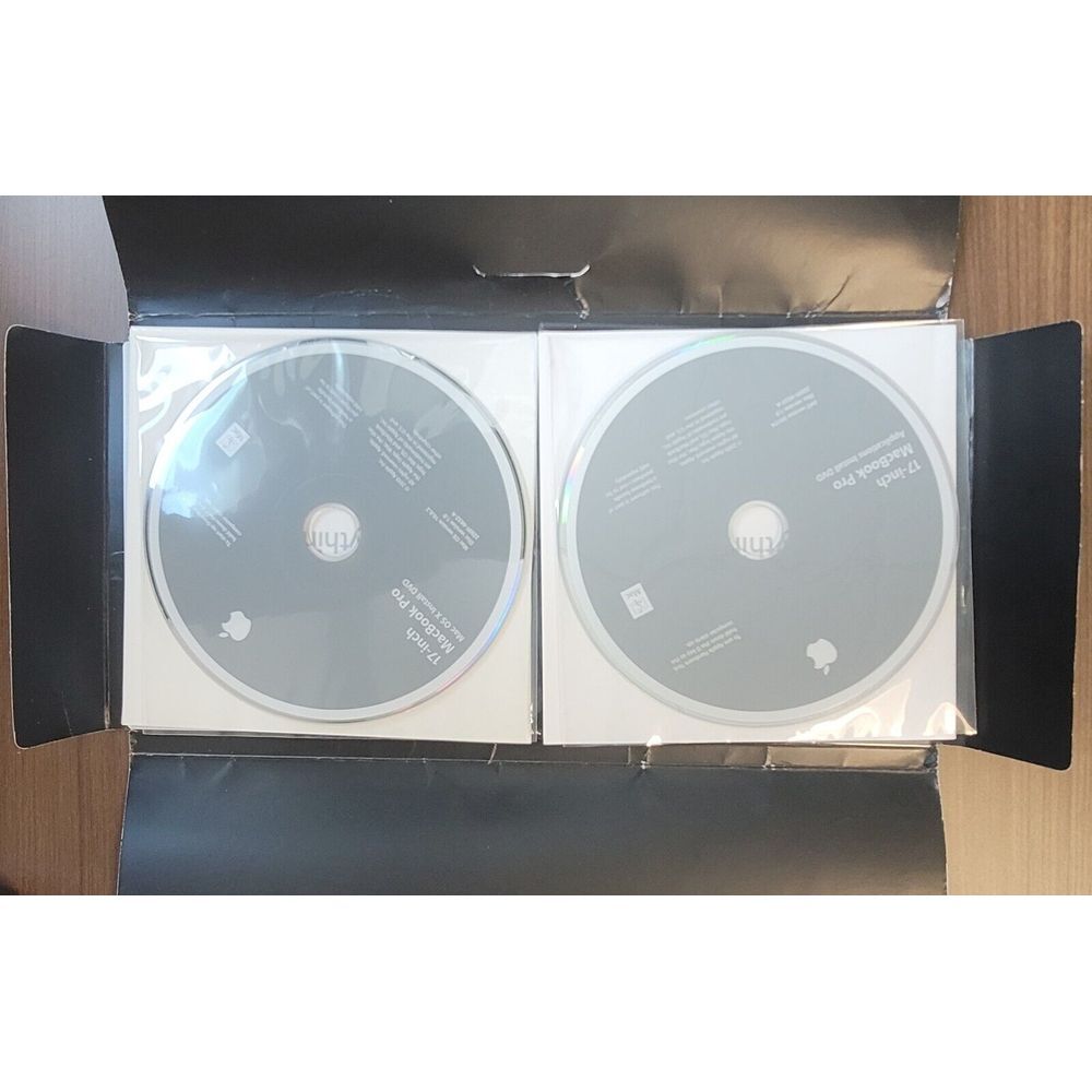 MacBook Pro 17 Original Mac OS X Install DVD | Applications Install DVD